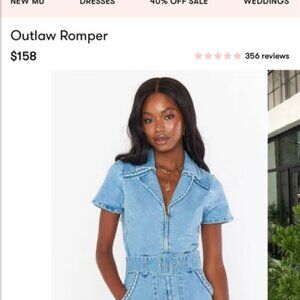 Show Me Your Mumu Outlaw Romper